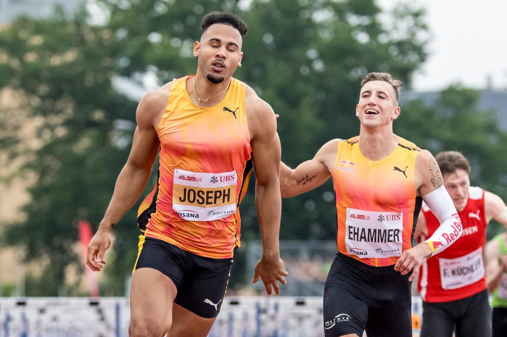Jason Joseph ist Schweizer Meister im Hürdensprint