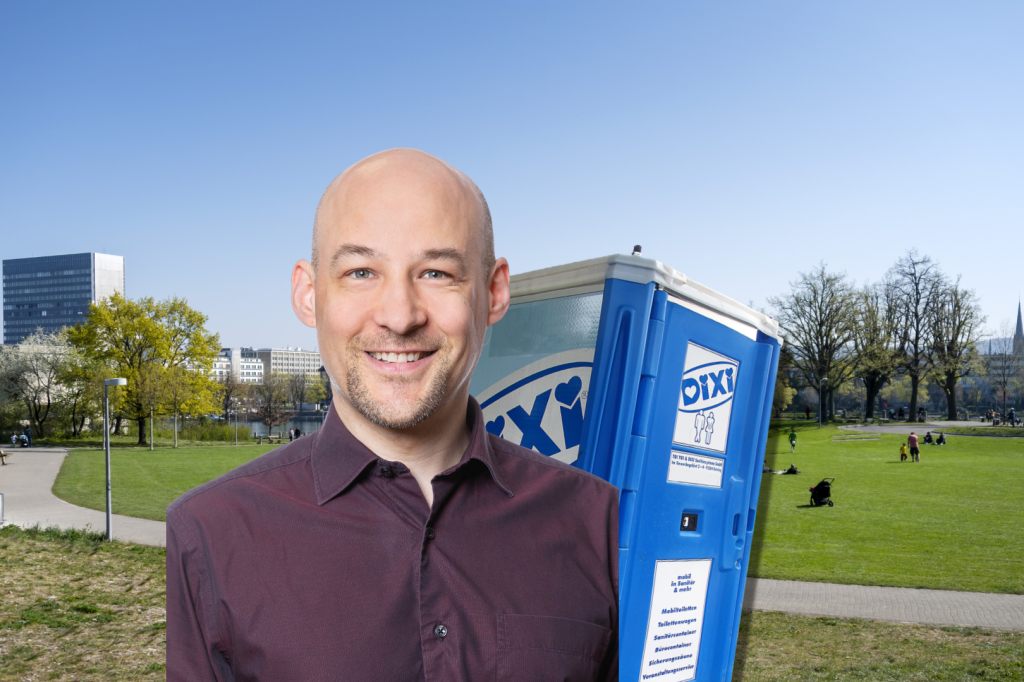 Uringeruch im St. Johanns-Park: EVP-Grossrat fordert provisorische WC-Anlage