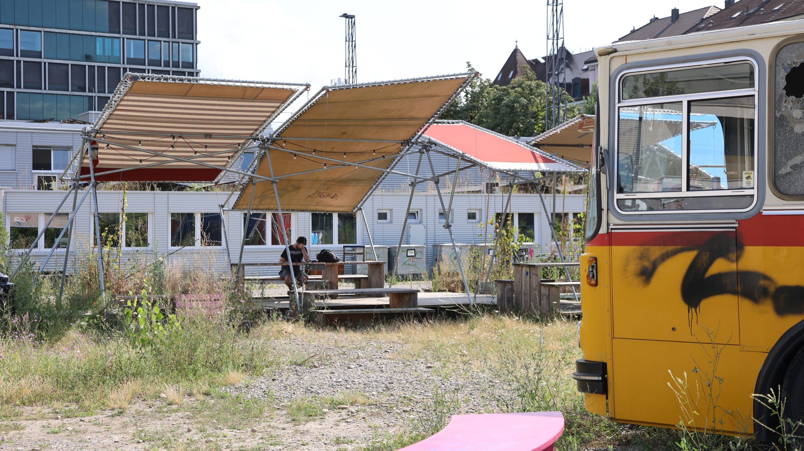 Zwischennutzung am Erlenmattplatz «muss sich noch etablieren»