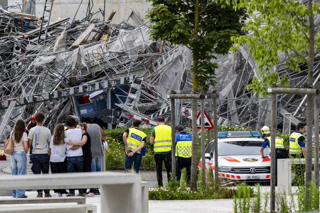 Drei Todesopfer bei Einsturz von Baugerüst in Lausanne