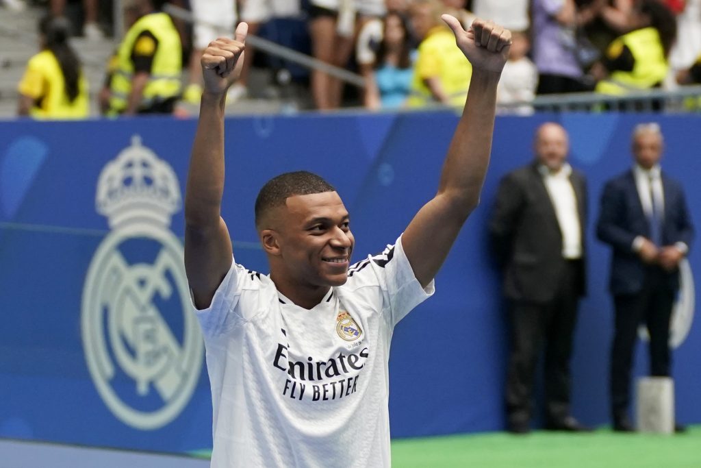 Mbappé bei Real Madrid vorgestellt