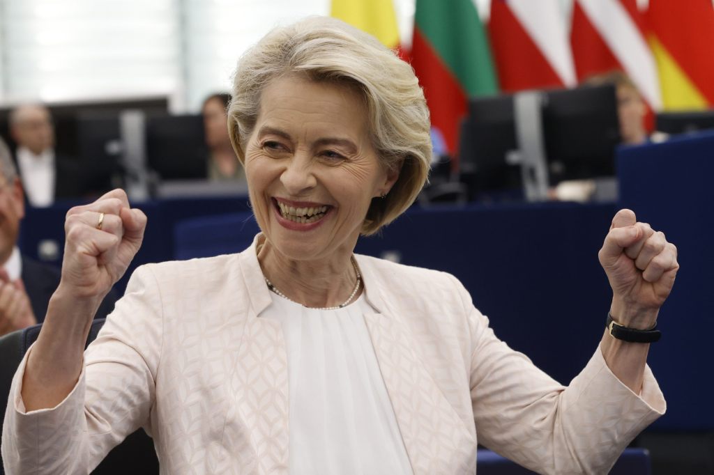 Ursula von der Leyen bleibt weitere fünf Jahre EU-Kommissionspräsidentin