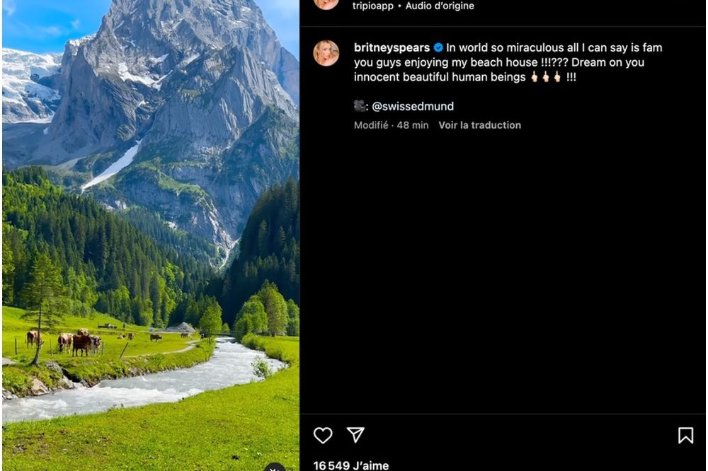 Britney Spears repostet Video von Basler Influencer