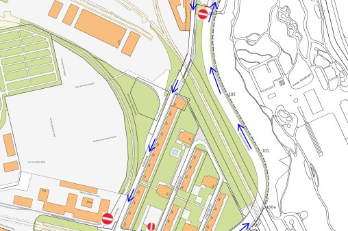 Noch mehr Verkehrseinschränkungen am Dreispitz
