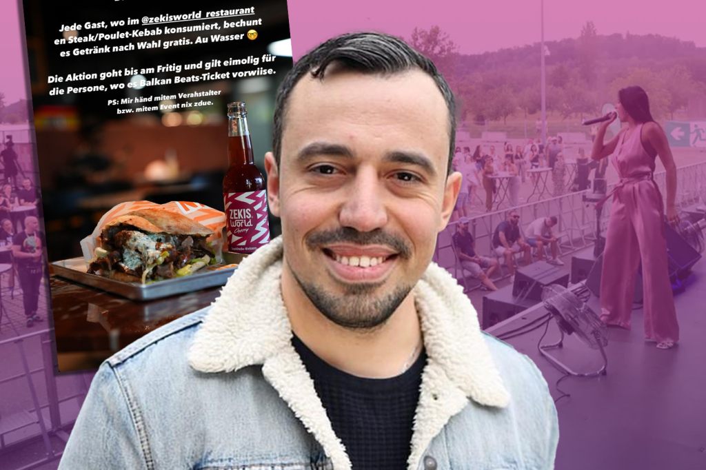 Zeki nutzt grosse Kritik am Openair Balkan Beats für Eigenmarketing