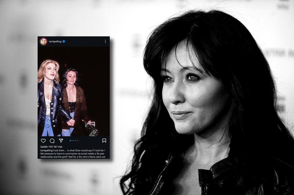 Freundin Tori Spelling und Mutter trauern um Shannen Doherty