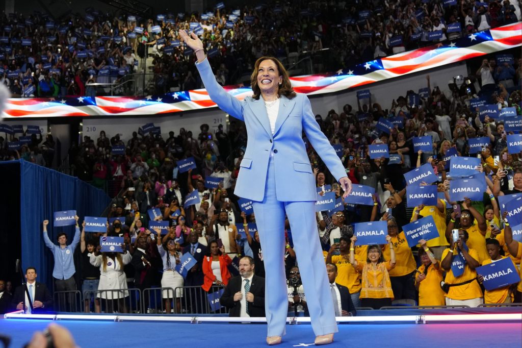 Kamala Harris klar zur Präsidentschaftskandidatin gewählt