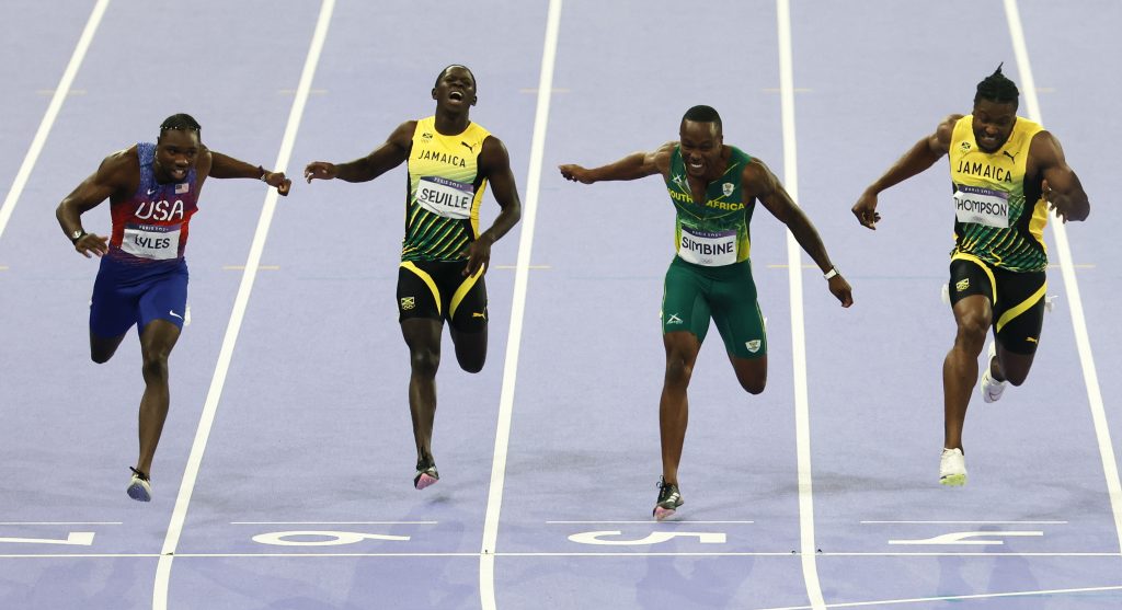 Dank Millimeterentscheid: US-Boy Noah Lyles gewinnt Gold über 100 Meter
