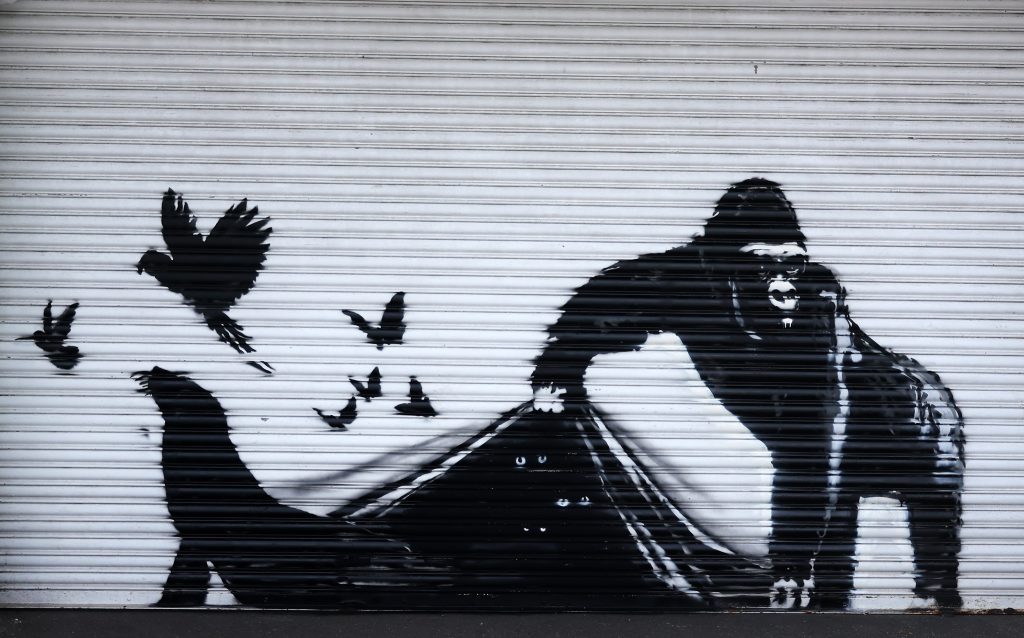 Banksy lässt am Londoner Zoo die Tiere frei
