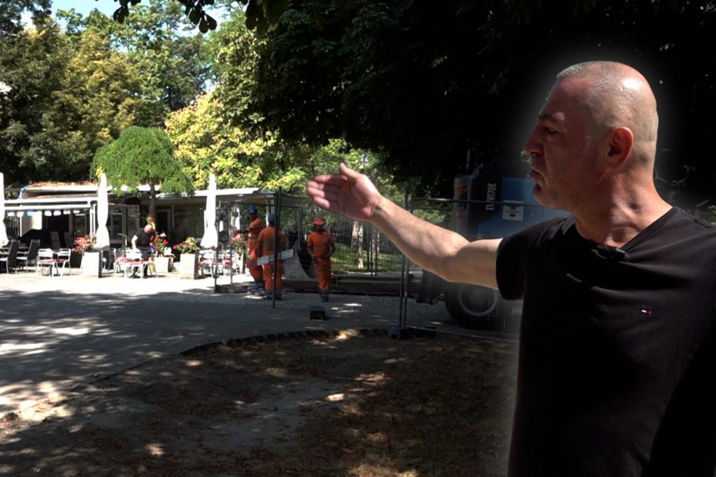 Baustellenlärm treibt Kiosk in den Konkurs