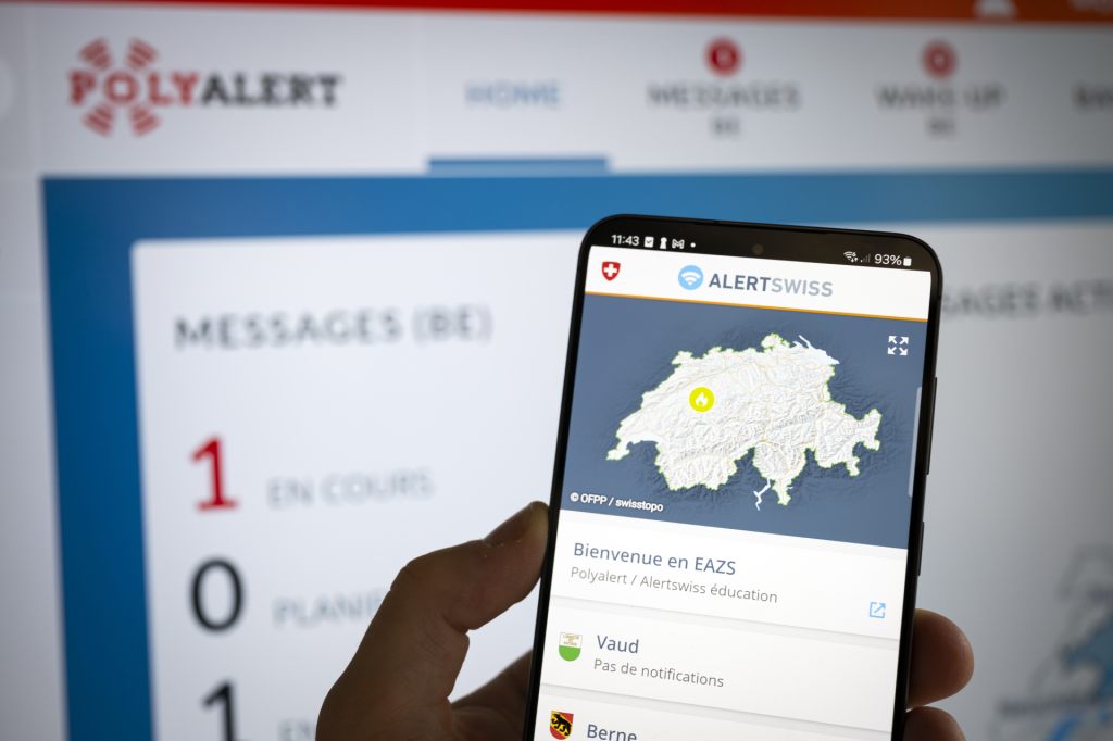 Alertswiss alarmiert neu auch bei stumm geschaltetem Handy