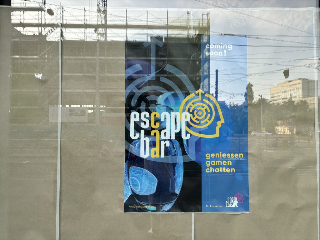 Neue «Escape Bar» am Voltaplatz eröffnet am 20. September