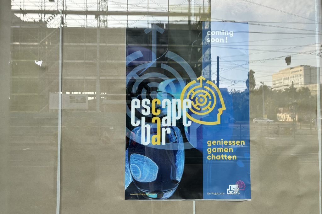 Neue «Escape Bar» am Voltaplatz eröffnet am 20. September