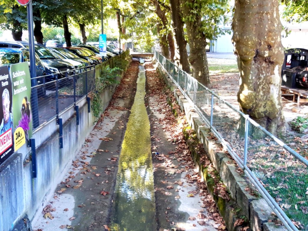 Der Orisbach wird für den Hochwasserschutz gerüstet