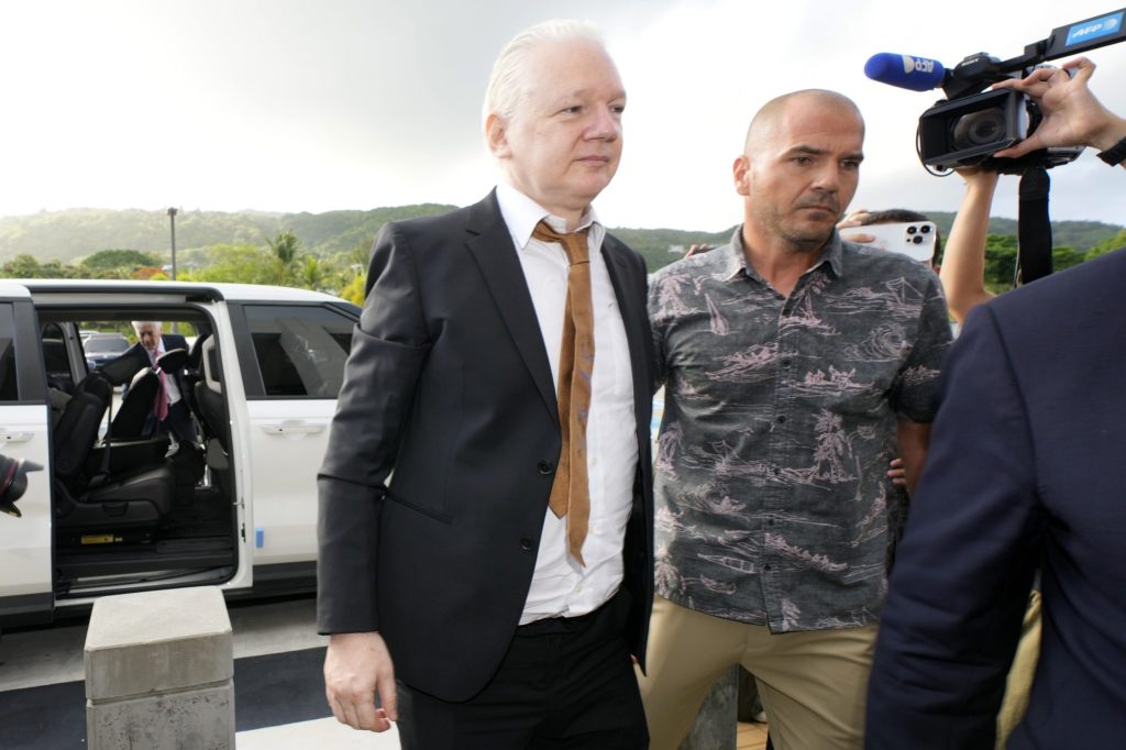 Julian Assange will sich erstmals seit seiner Freilassung zu Wort melden