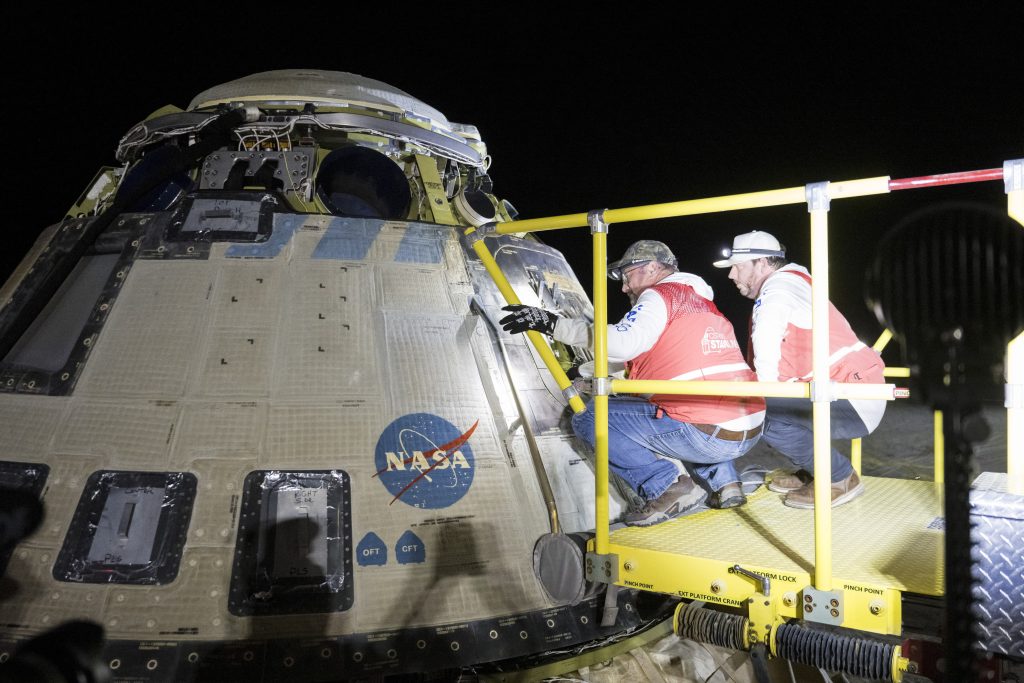 «Starliner»-Kapsel ohne Astronauten zur Erde zurückgekehrt