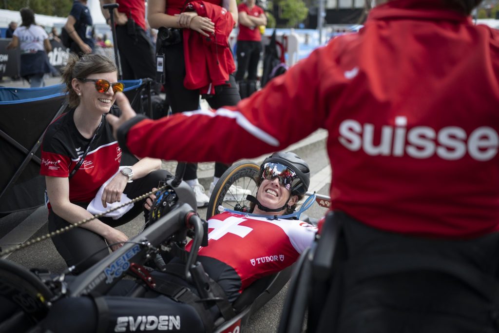 Para-Cycling-WM: Überraschungs-Bronze für Sandra Fuhrer in Zürich