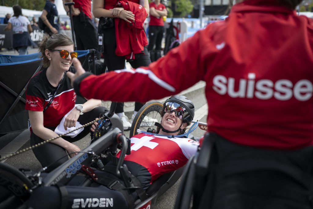 Para-Cycling-WM: Überraschungs-Bronze für Sandra Fuhrer in Zürich