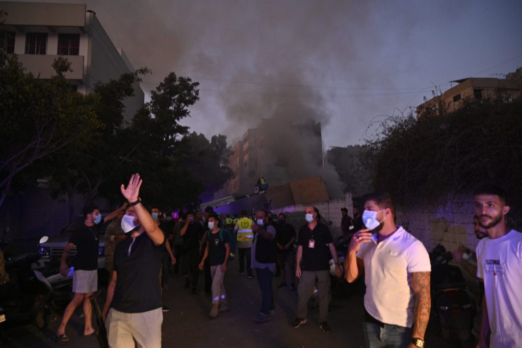 Hauptquartier der Hisbollah in Beirut angegriffen