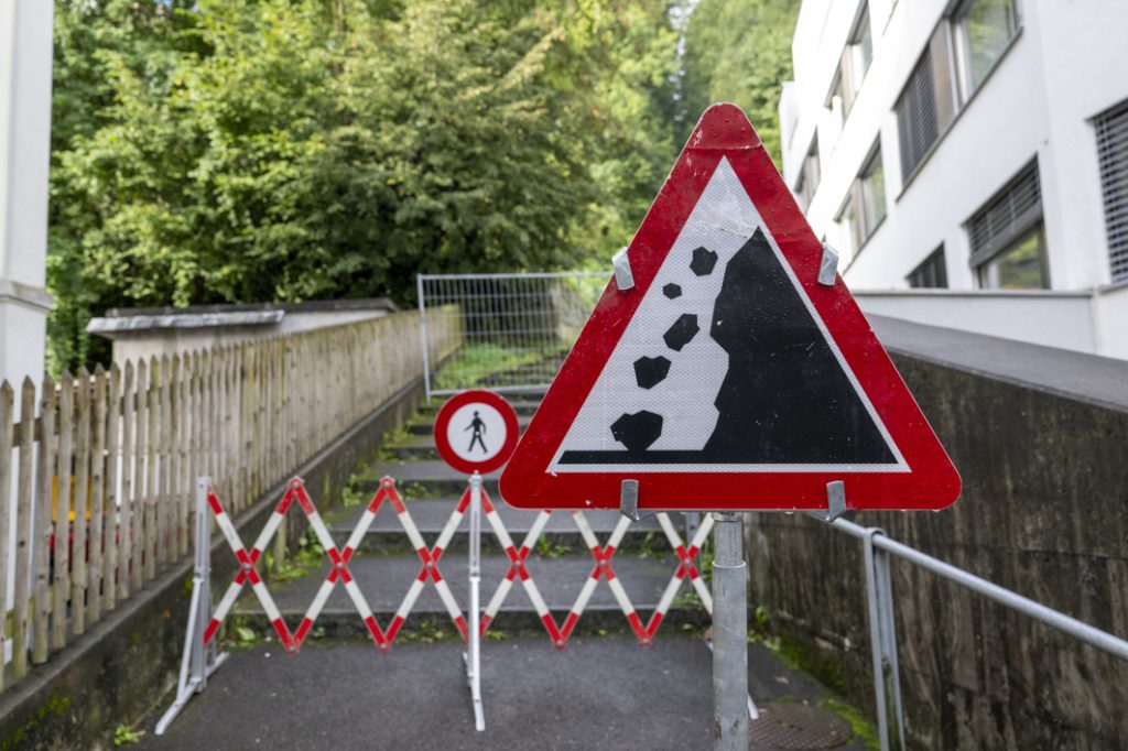 Felssturzgefahr beim Schlössli Schönegg – «enormes Schadenpotential»