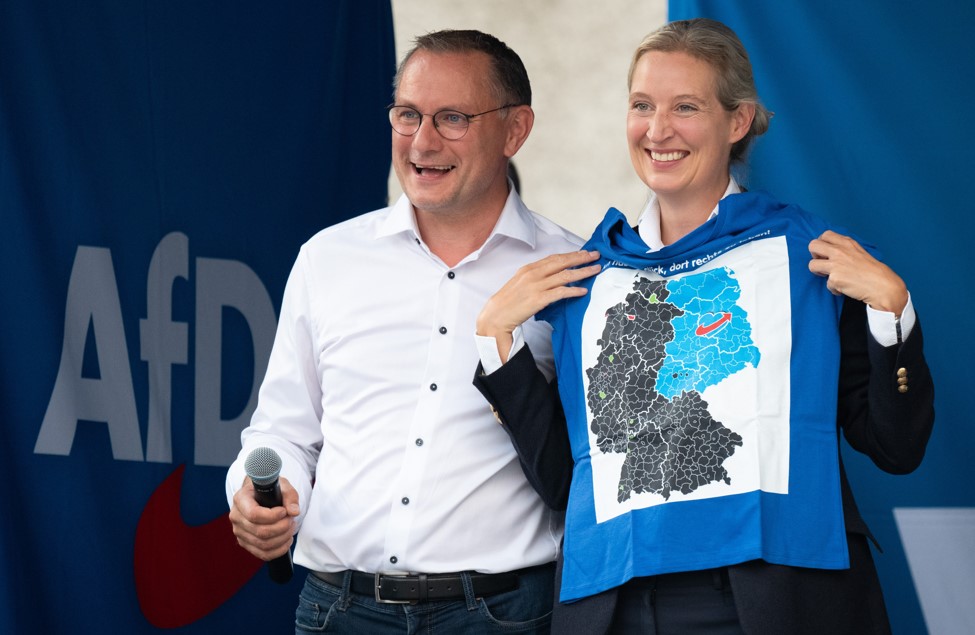 Deutsche AfD-Chefs erheben nach Wahlen Regierungsanspruch