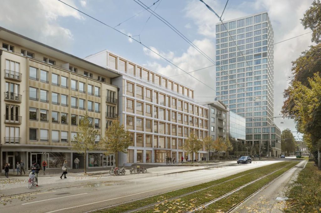 KV Basel: Baugesuch für Ersatzneubau am Aeschengraben wird eingereicht