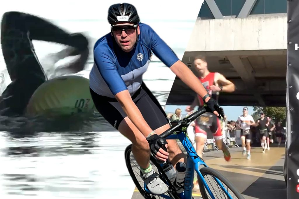 So war der erste Basler Triathlon