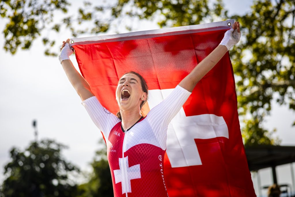 Erste Medaille und gleich Gold für die Schweiz an Rad-WM