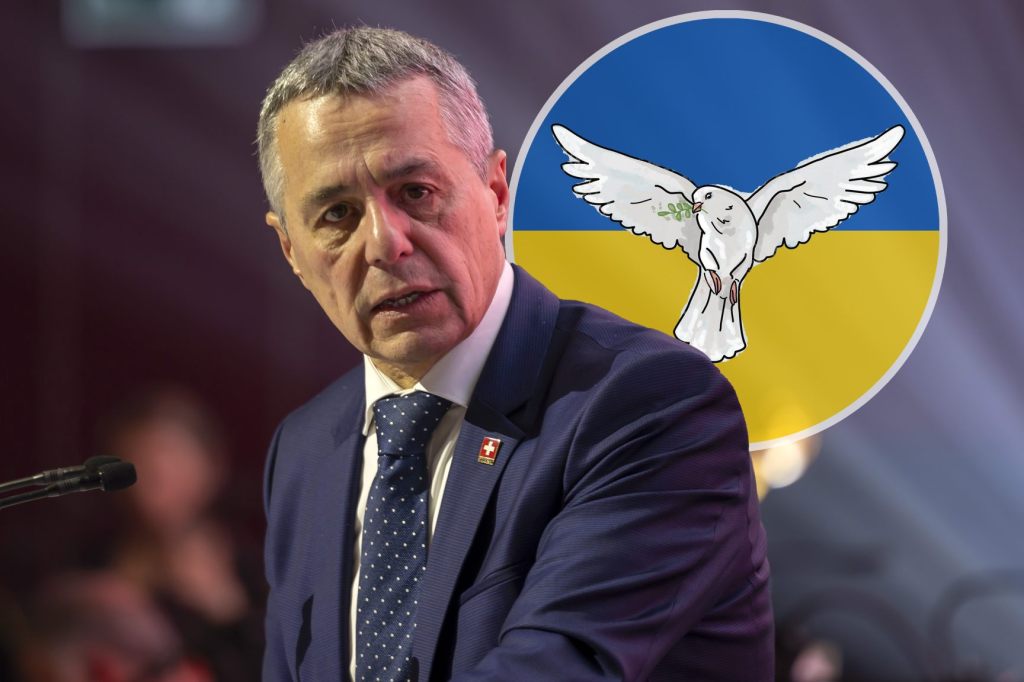 Cassis setzt sich für Frieden in der Ukraine ein