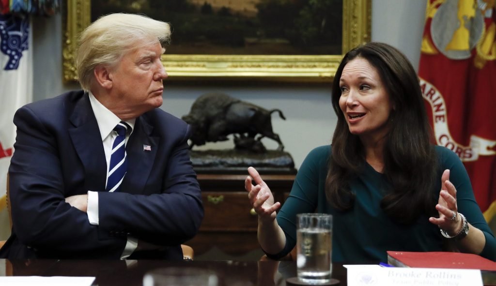 Donald Trump nominiert Brooke Rollins als US-Agrarministerin
