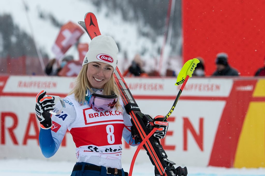 Shiffrin gewinnt beim ersten Weltcup-Slalom