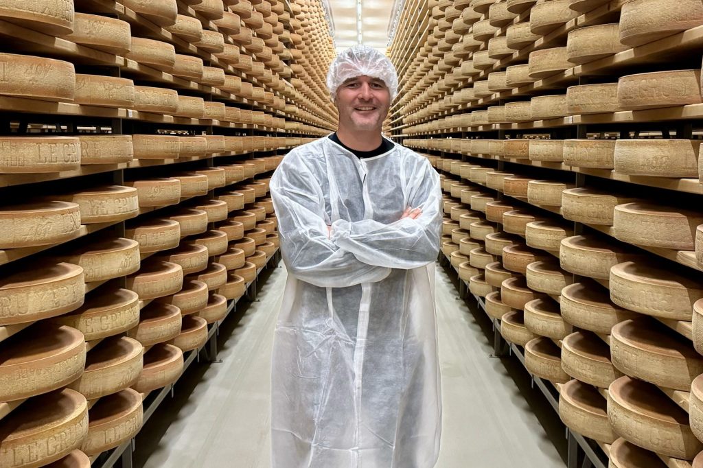 Alex Frei darf sich neu Käse-Sommelier nennen
