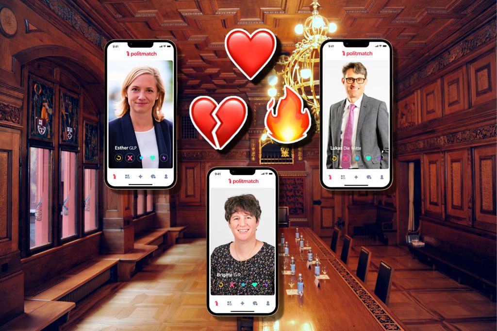 Wer geht mit wem? Das Parteien-Dating in der politischen Mitte geht los