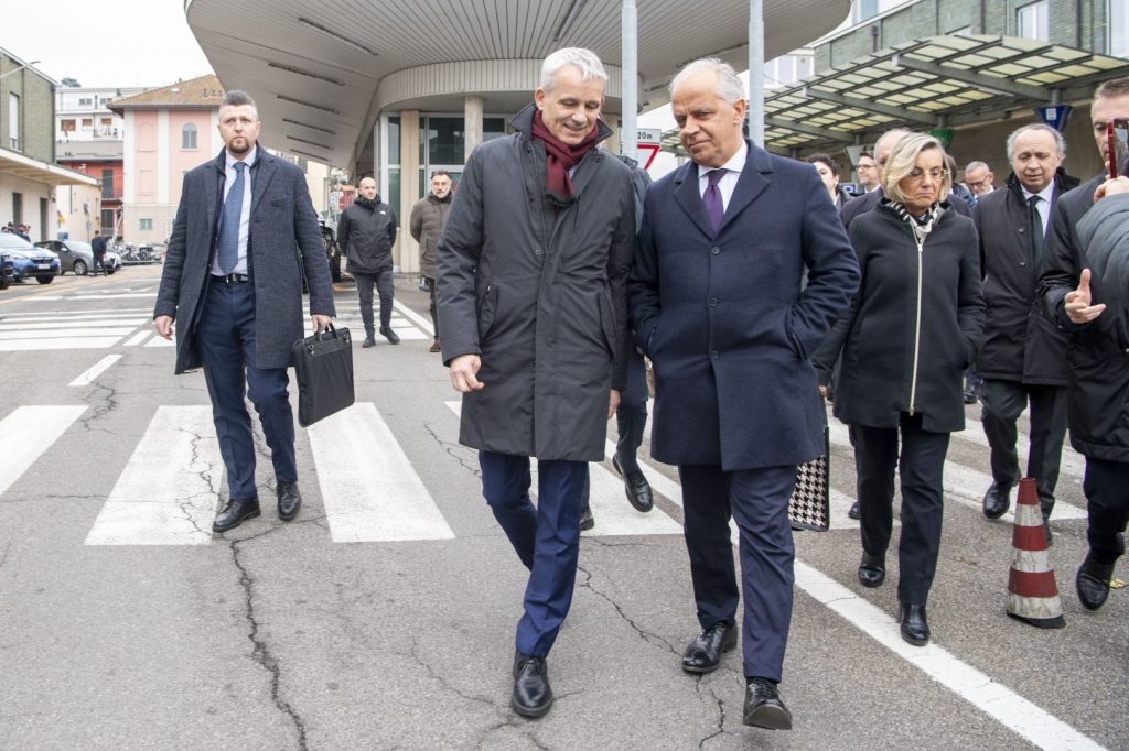 Bundesrat Jans trifft den italienischen Innenminister in Chiasso TI