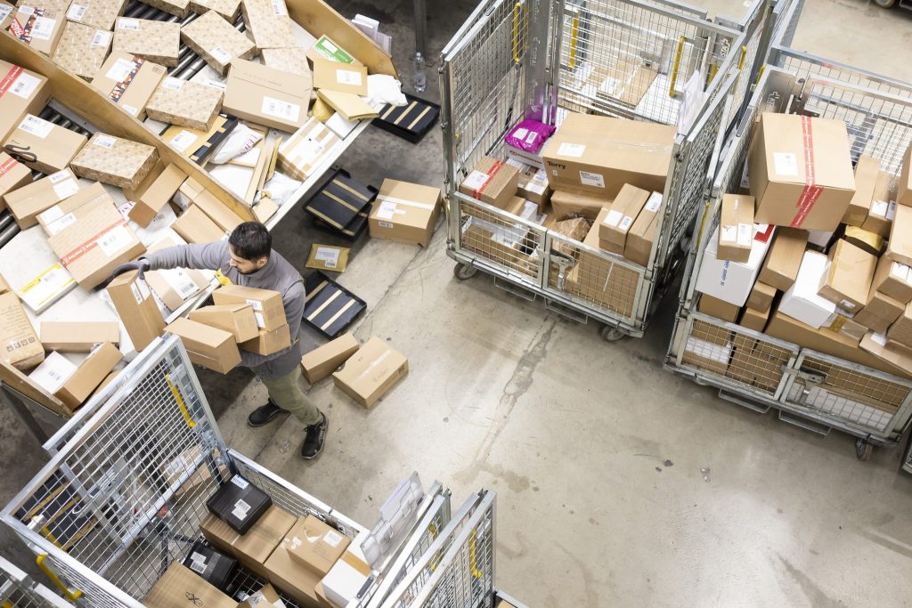 Paket-Rekord rund um den Black Friday
