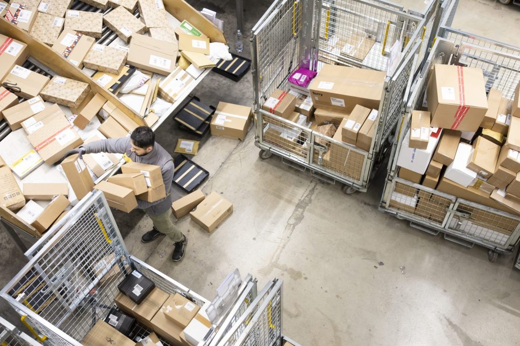 Paket-Rekord rund um den Black Friday