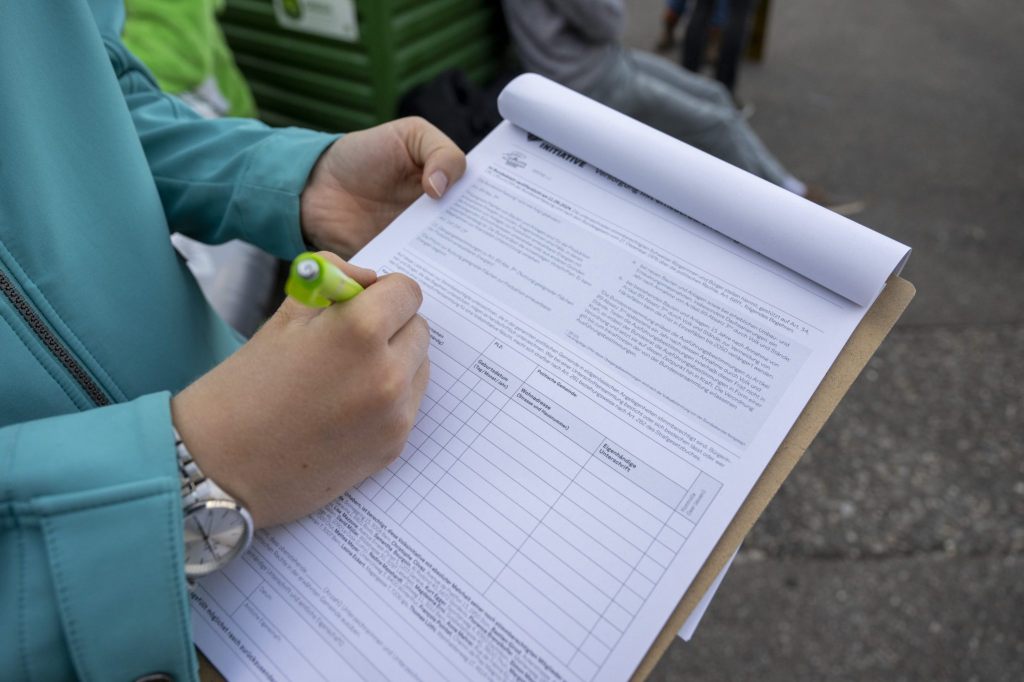 Tausende ungültige Unterschriften bei Versorgungsinitiative eingereicht