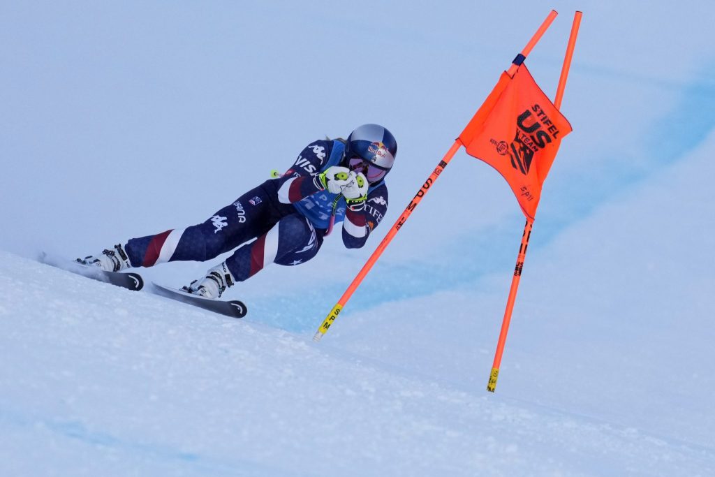 Lindsey Vonn beim Comeback schneller als Michelle Gisin
