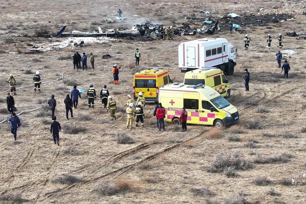 38 Tote und 29 Überlebende bei Flugzeugabsturz in Kasachstan