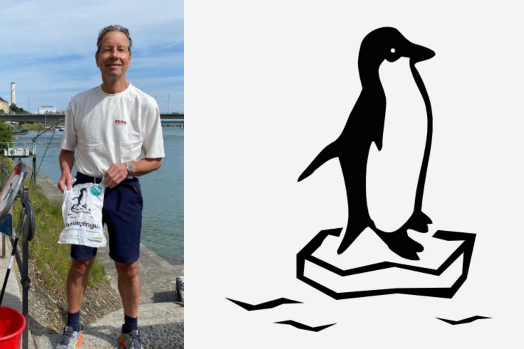 Aktion Pinguin soll das Rheinufer auch in Zukunft sauber halten
