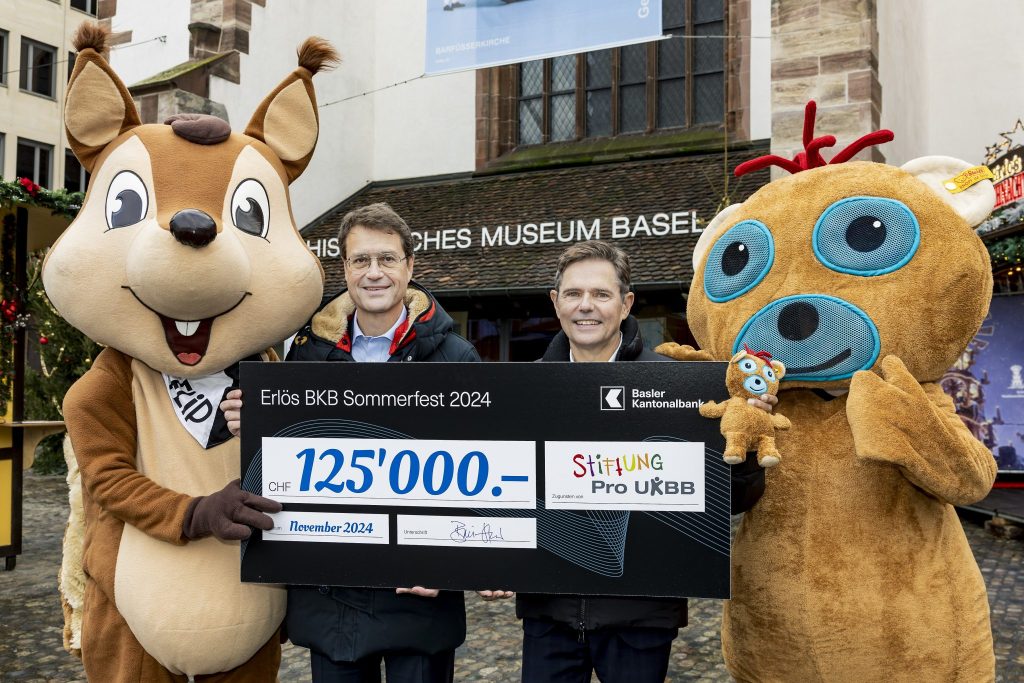 BKB spendet 125&#8217;000 Franken an die Stiftung Pro UKBB
