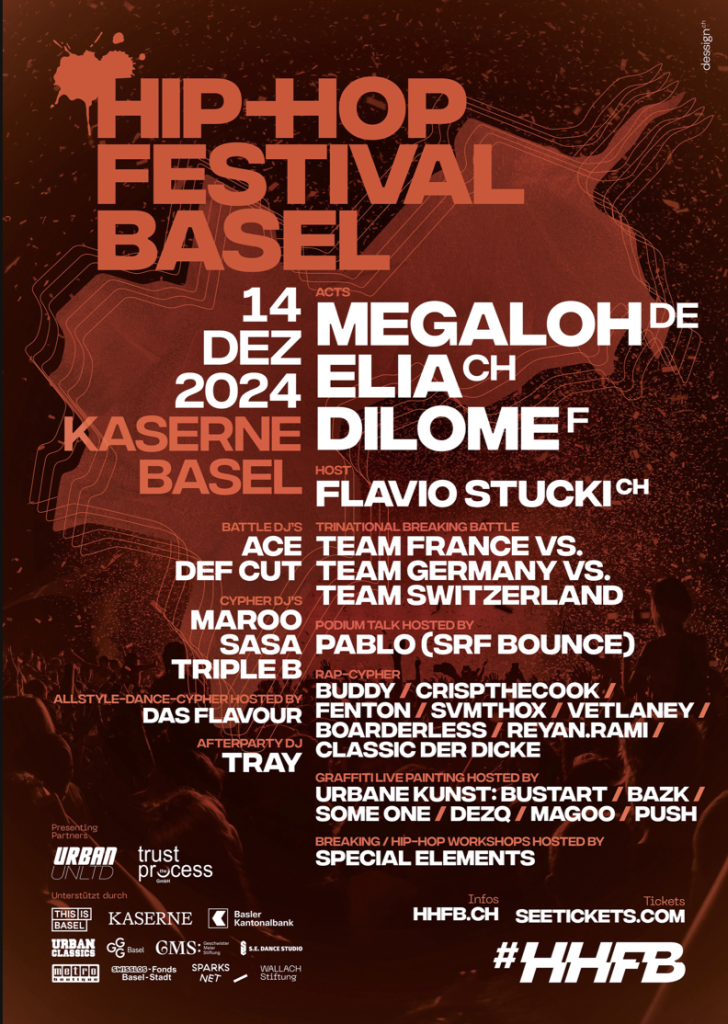 Hip-Hop Festival Basel feiert am Samstag seine Premiere