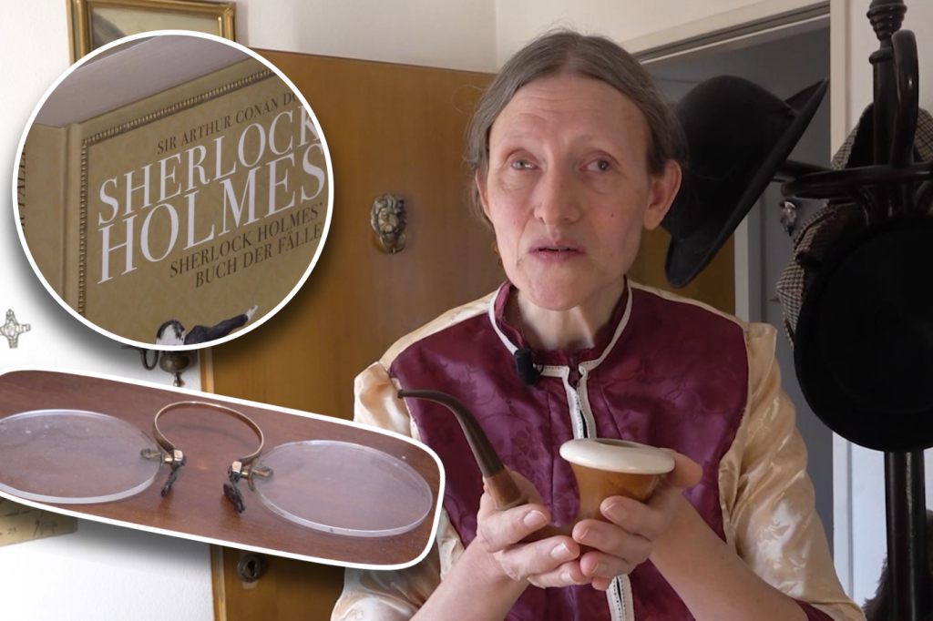 In dieser Frau aus Ettingen lebt die Legende von Sherlock Holmes weiter