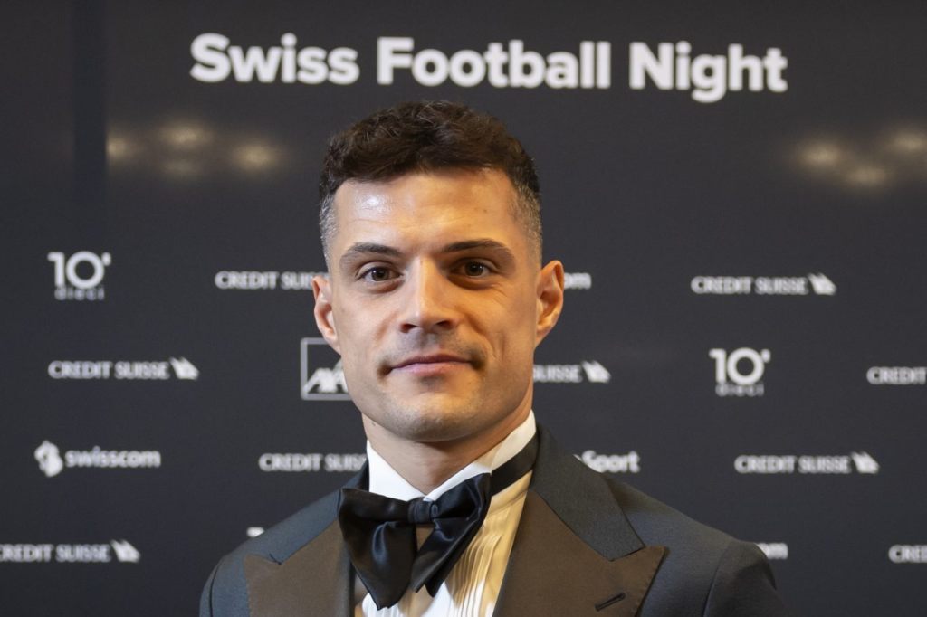 Auszeichnungen für Granit Xhaka und Géraldine Reuteler bei der Swiss Football Night Bern