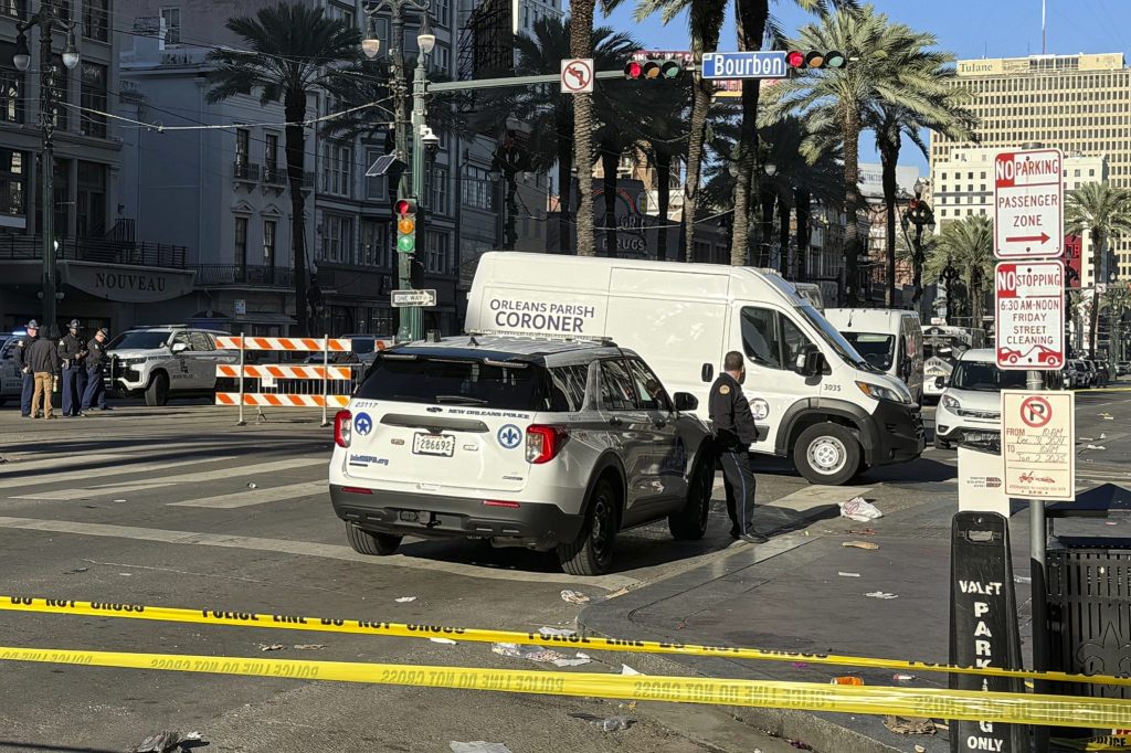 New Orleans am Neujahrsmorgen unter Schock