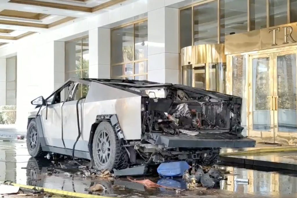 Kopfschusswunde bei Totem in explodiertem Truck in Las Vegas