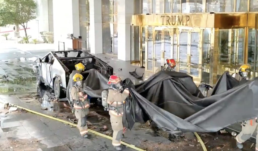 Ermittler sehen Suizid hinter Explosion vor Trump-Hotel