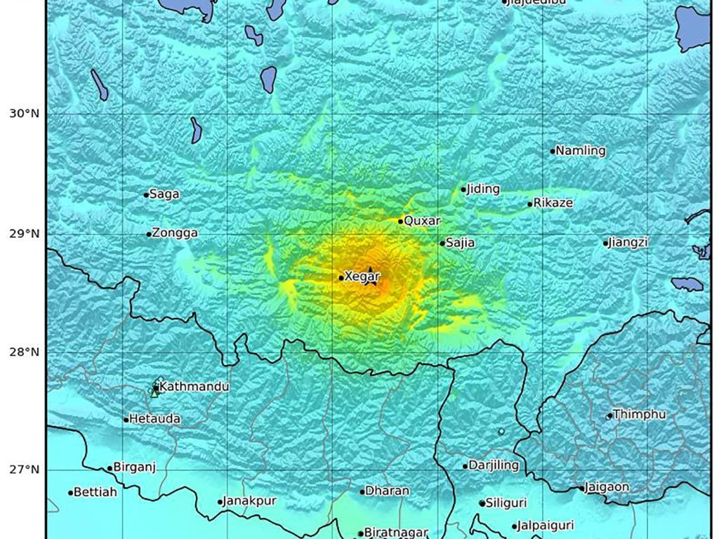 Mindestens 53 Tote nach Erdbeben in Tibet