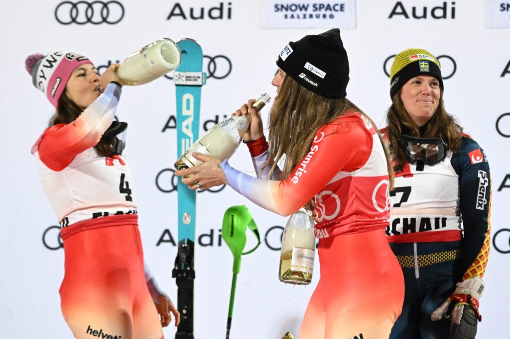 Wieder Slalom-Doppelerfolg – wieder Rast vor Holdener