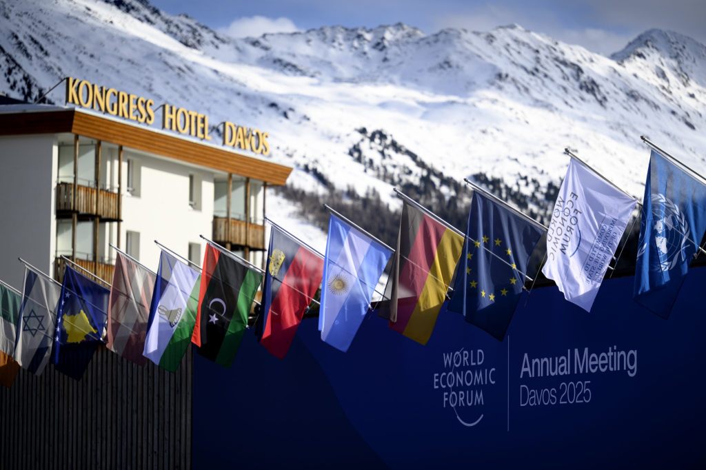 Zuversicht im Ukraine-Haus in Davos